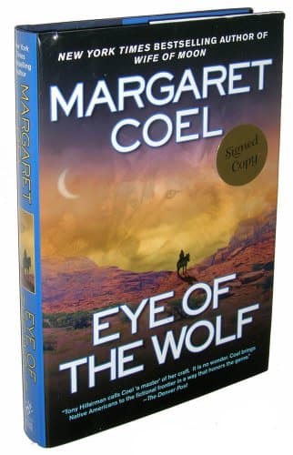 Book cover for Eye of the Wolf (John O'Malley and Vicki Holden Mysteries) by Coel, Margaret