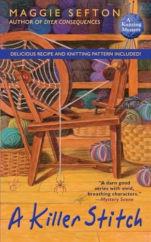 Book cover for A Killer Stitch (Knitting Mysteries, No. 4) by Sefton, Maggie