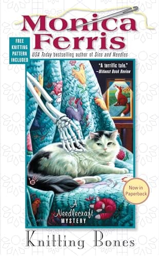 Book cover for Knitting Bones (A Needlecraft Mystery) by Ferris, Monica