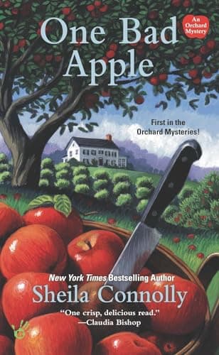 Book cover for One Bad Apple (An Orchard Mystery) by Connolly, Sheila