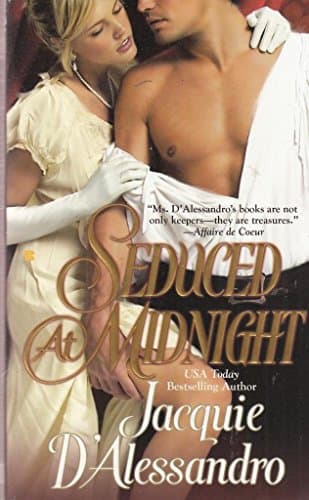 Book cover for Seduced at Midnight by D' Alessandro, Jacquie