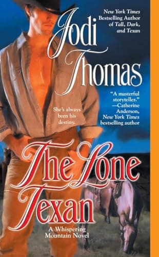 Book cover for The Lone Texan (Whispering Mountain) by Thomas, Jodi