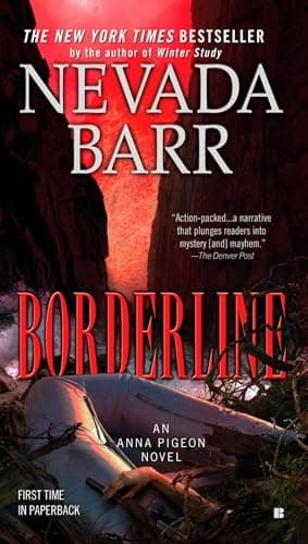 Book cover for Borderline (An Anna Pigeon Novel) by Barr, Nevada