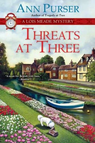 Book cover for Threats at Three (Lois Meade Mystery) by Purser, Ann