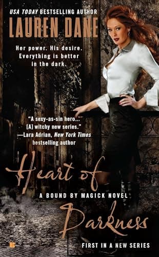 Book cover for Heart of Darkness (A Bound By Magick Novel) by Dane, Lauren