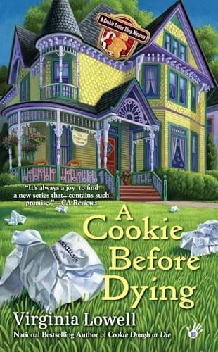 Book cover for A Cookie Before Dying (A Cookie Cutter Shop Mystery) by Lowell, Virginia