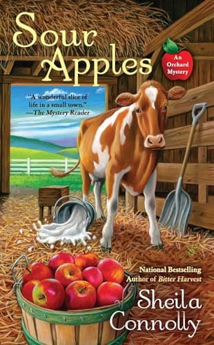 Book cover for Sour Apples (An Orchard Mystery) by Connolly, Sheila