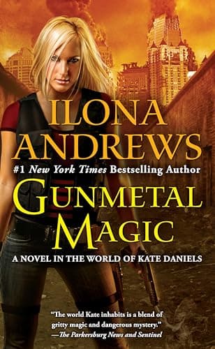 Book cover for Gunmetal Magic by Andrews, Ilona