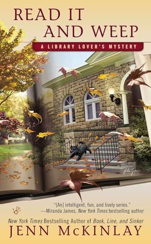 Book cover for Read It and Weep (A Library Lover's Mystery) by McKinlay, Jenn