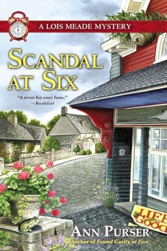 Book cover for Scandal at Six (Lois Meade Mystery) by Purser, Ann