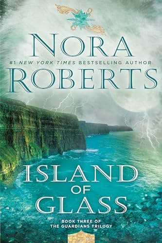 Book cover for Island of Glass (Guardians Trilogy) by Roberts, Nora