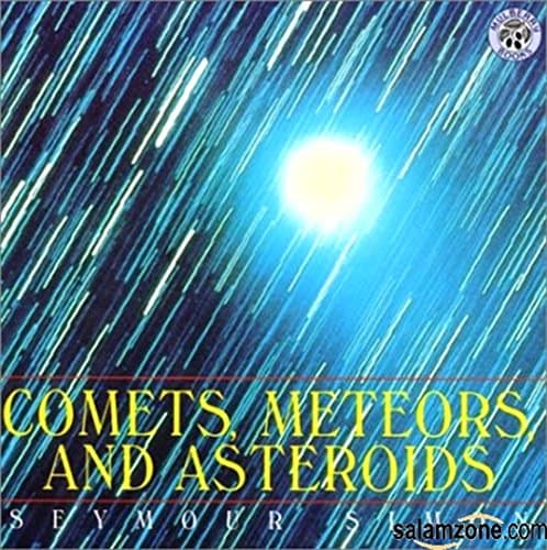 Book cover for Comets, Meteors, and Asteroids by Seymour Simon