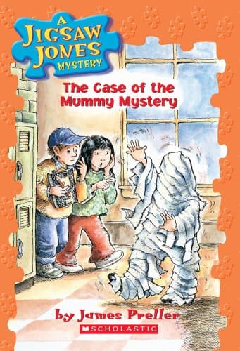 Book cover for The Case of the Mummy Mystery (Jigsaw Jones Mystery, No. 6) by Preller, James