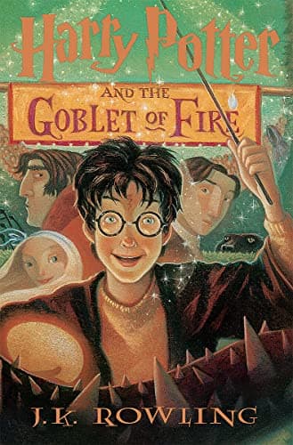Book cover for Harry Potter and the Goblet of Fire (Harry Potter, Book 4) (4) by J.K. Rowling