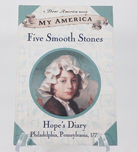 Book cover for My America: Five Smooth Stones: Hope's Revolutionary War Diary, Book One by Gregory, Kristiana