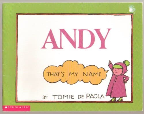Book cover for Andy (That's My Name) by Tomie DePaolo