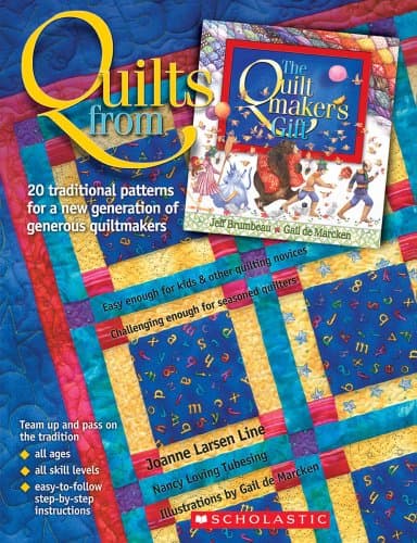 Book cover for Quilts From The Quiltmaker's Gift by Joanne Larsen Line