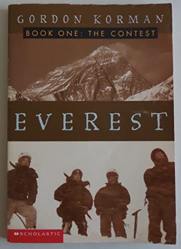 Book cover for Everest I: The Contest by Korman, Gordon