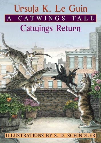 Book cover for Catwings Return by Ursula K. Le Guin
