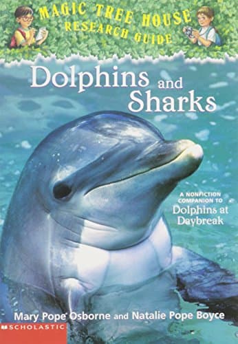 Book cover for Dolphins and Sharks by Osborne, Mary Pope