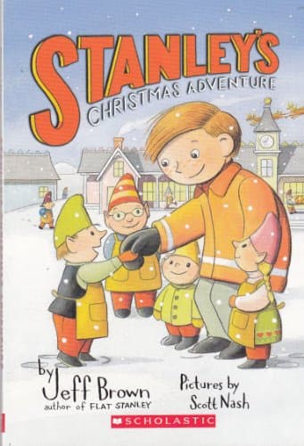 Book cover for Stanley's Christmas Adventure by Brown, Jeff