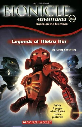 Book cover for Legends of Metru Nui (Bionicle Adventures #4) by Farshtey, Greg