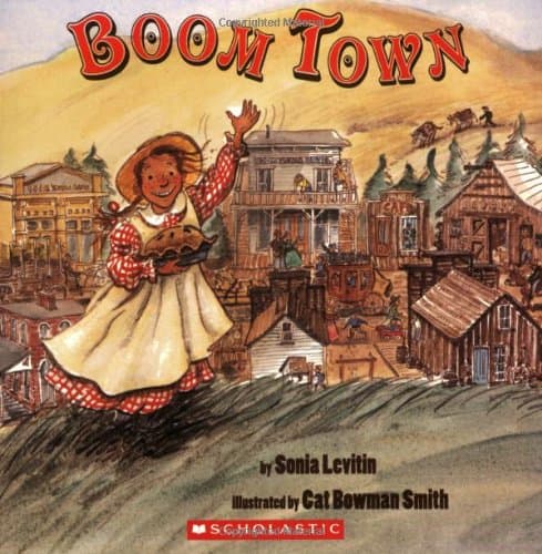 Book cover for Boom Town by Levitin, Sonia
