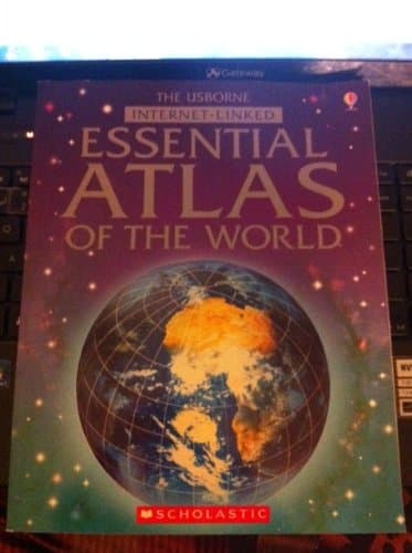 Book cover for Essential Atlas of the World (the usborne internet-linked) by Stephanie Turnbull