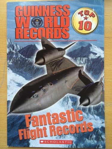 Book cover for Guinness World Records, Fantastic Flight Records by Laurie And Ryan Herndon Calkhoven