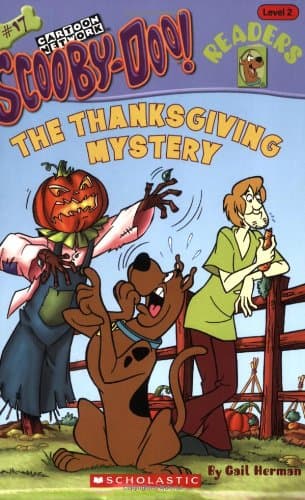 Book cover for Scooby-Doo Reader #17: The Thanksgiving Mystery (Level 2) by Herman, Gail