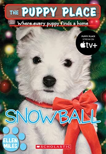 Book cover for Snowball (The Puppy Place) by Miles, Ellen