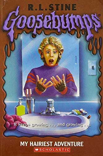 Book cover for Goosebumps #26: My Hairiest Adventure by Stine, R L
