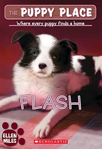 Book cover for Flash (The Puppy Place #6) by Miles, Ellen