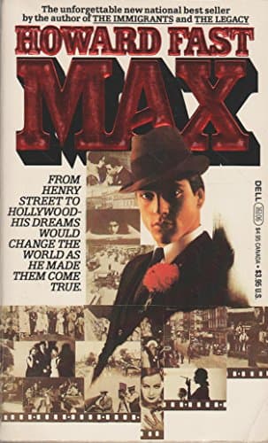Book cover for Max by Fast, Howard
