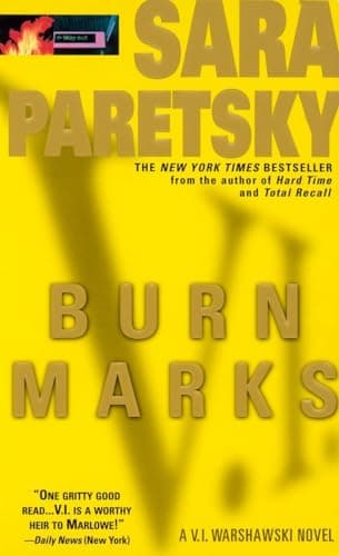 Book cover for Burn Marks: A V. I. Warshawski Novel by Paretsky, Sara