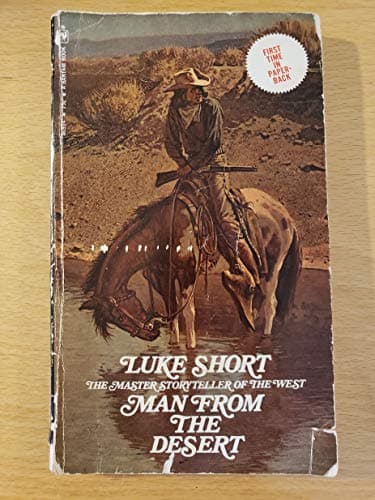 Book cover for The Man From the Desert by Short, Luke