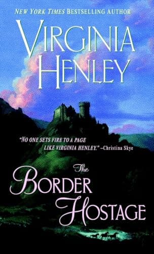 Book cover for The Border Hostage: A Novel by Henley, Virginia