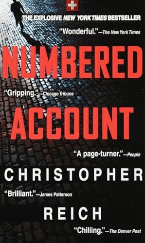 Book cover for Numbered Account: A Novel by Reich, Christopher