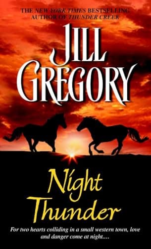 Book cover for Night Thunder (Thunder Creek) by Gregory, Jill