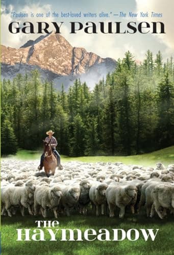 Book cover for The Haymeadow by Paulsen, Gary