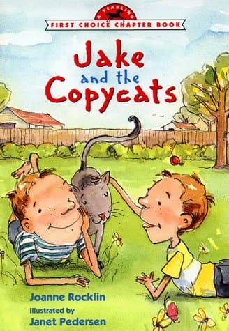 Book cover for Jake and the Copycats (First Choice Chapter Book) by Rocklin, Joanne