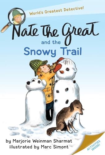 Book cover for Nate the Great and the Snowy Trail by Sharmat, Marjorie Weinman