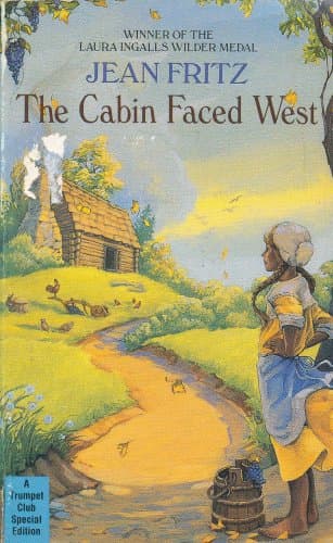 Book cover for The Cabin Faced West by Jean Fritz
