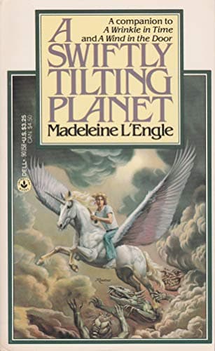 Book cover for A Swiftly Tilting Planet (The Time Quartet) by L'Engle, Madeleine
