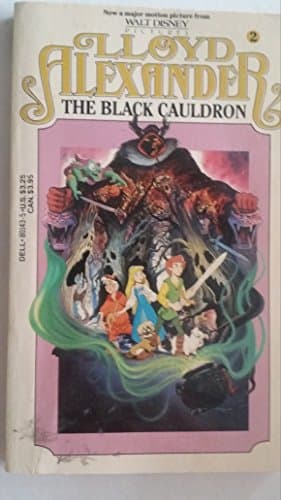 Book cover for The Black Cauldron (The Chronicles of Prydain) by Alexander, Lloyd
