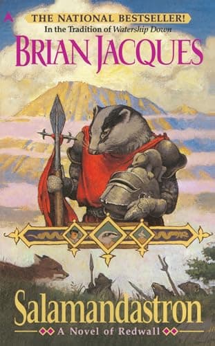 Book cover for Salamandastron: A Novel of Redwall by Brian Jacques