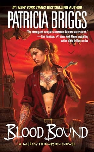 Book cover for Blood Bound (Mercy Thompson, Book 2) by Patricia Briggs