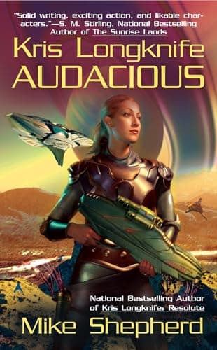 Book cover for Audacious (Kris Longknife) by Shepherd, Mike