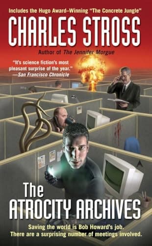 Book cover for The Atrocity Archives (A Laundry Files Novel) by Stross, Charles