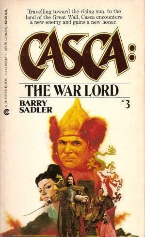 Book cover for CASCA #3: The Warlord by Barry Sadler